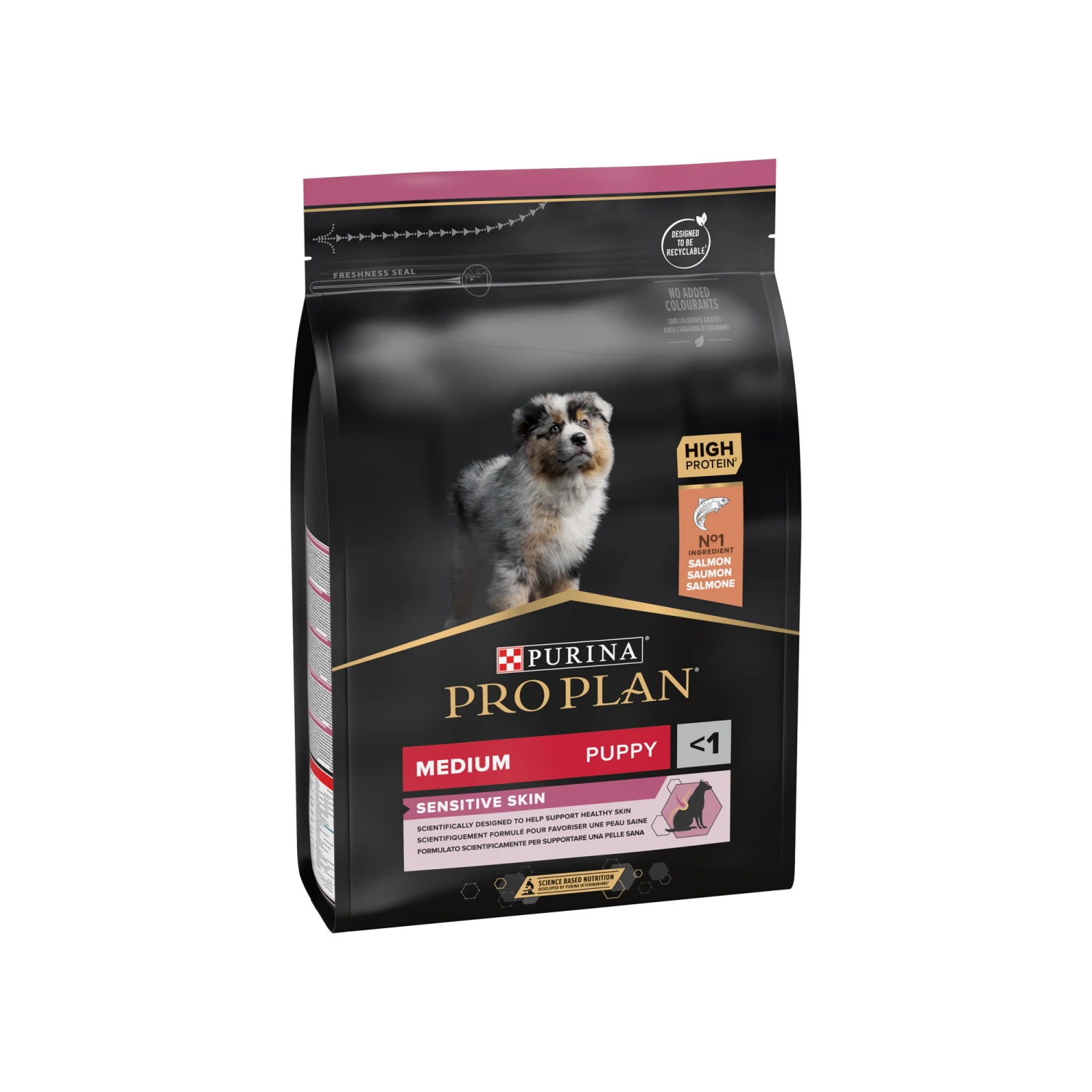 Purina Pro Plan Dog - Medium Puppy - Sensitive Skin 1 Purina Pro Plan Dog - Medium Puppy - Sensitive Skin