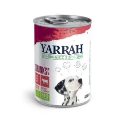 Yarrah - Natvoer Hond Blik Chunks Met Rund Bio -Honden Benodigdheden Winkel 309264d1cce605e87bc0982aa970c3565e98f72aba3f777adcd7040f90282ab1 4