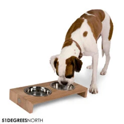 51 Degrees North Double Voerbak Teak 12 51 Degrees North Double Voerbak Teak -Honden Benodigdheden Winkel 51 degrees north double voerbak teak 210362 1000 none