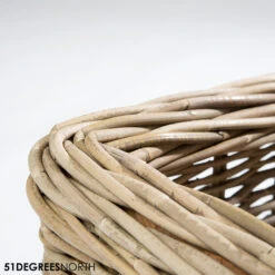 51 Degrees North Rattan Bed -Honden Benodigdheden Winkel 51 degrees north rattan bed 209192 1000 none