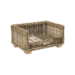51 Degrees North Rattan Bed