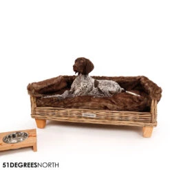 51 Degrees North Rattan Cover Bed -Honden Benodigdheden Winkel 51 degrees north rattan cover bed 212411 1000 none
