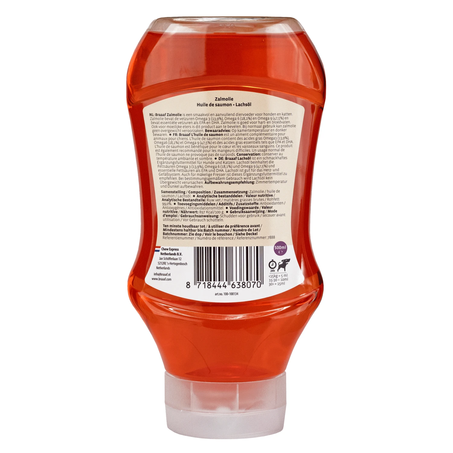 Braaaf Zalmolie 3 Braaaf Zalmolie - Afbeelding 3