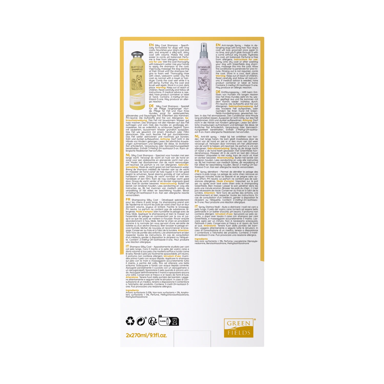 Greenfields Yorkshire Terrier Care Set 3 Greenfields Yorkshire Terrier Care Set - Afbeelding 3