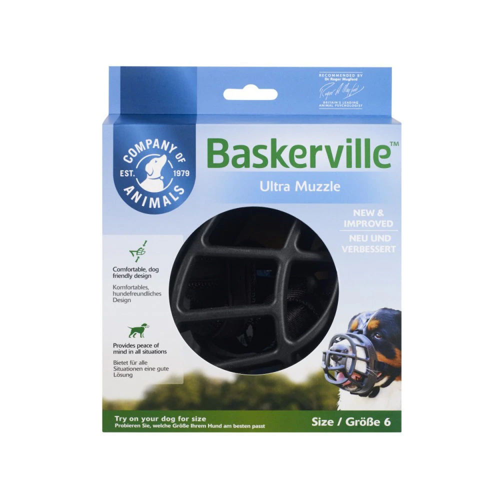 Company Of Animals Baskerville Ultra Muzzle 6 Company Of Animals Baskerville Ultra Muzzle - Afbeelding 6