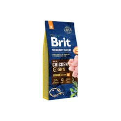 Brit Premium By Nature Junior M Hondenvoer -Honden Benodigdheden Winkel brit premium by nature junior m 202349 1000 none