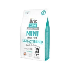 Brit Care Dog Mini - Light & Sterilised -Honden Benodigdheden Winkel brit care mini grain free light sterilised 203333 0500 none