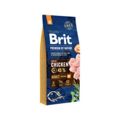 Brit Premium By Nature Adult - Middelgrote Honden -Honden Benodigdheden Winkel brit premium by nature adult middelgrote honden 201698 0500 none