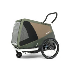 Croozer Fietskar -Honden Benodigdheden Winkel croozer fietskar mikke xl mosgroen 133454 1500 none