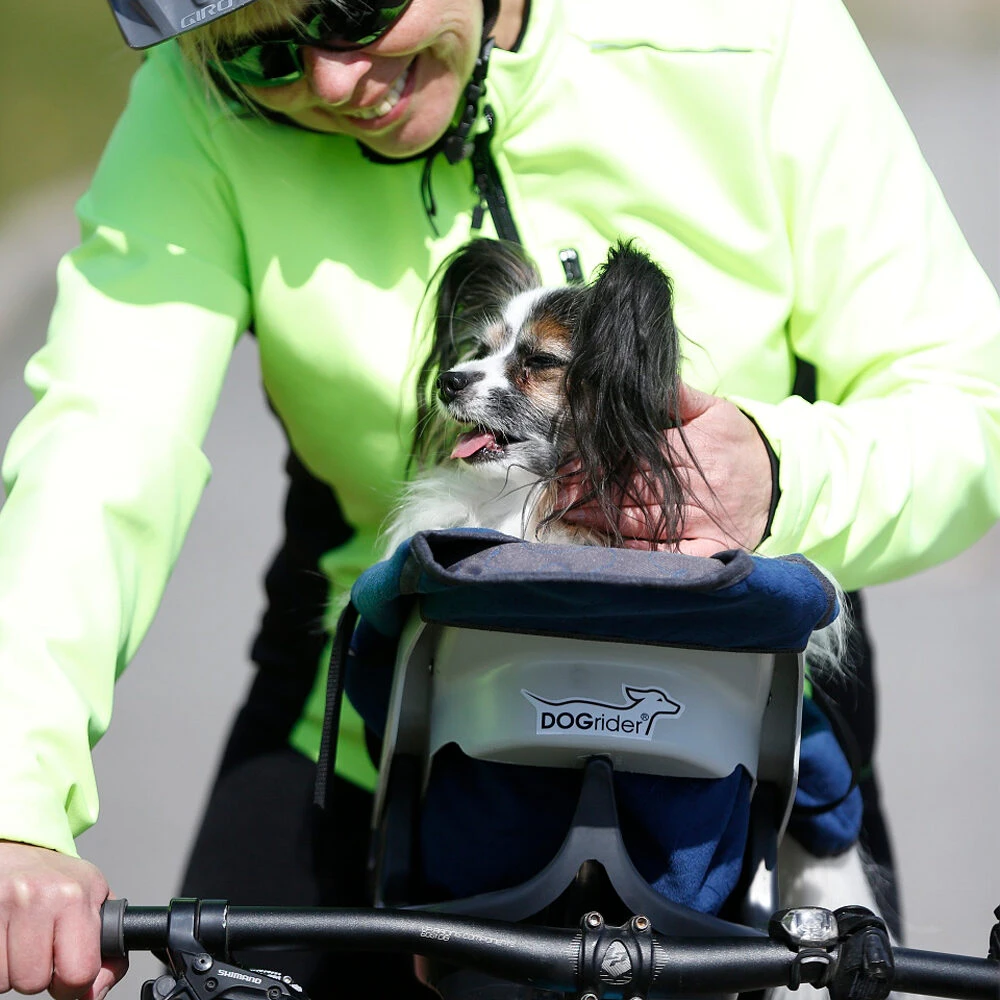 Dogrider Dog Seat + Mand - Grijs 4 Dogrider Dog Seat + Mand - Grijs - Afbeelding 4