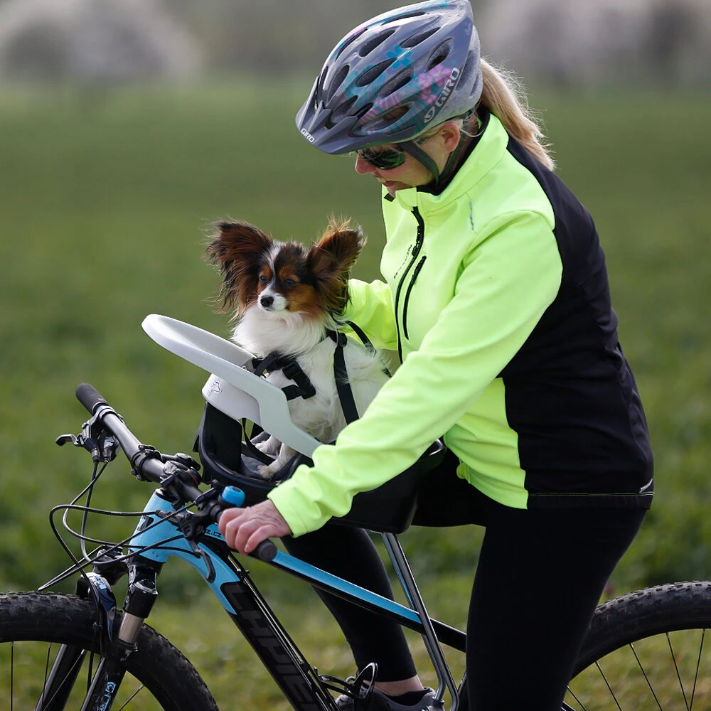 Dogrider Dog Seat + Mand - Grijs 5 Dogrider Dog Seat + Mand - Grijs - Afbeelding 5