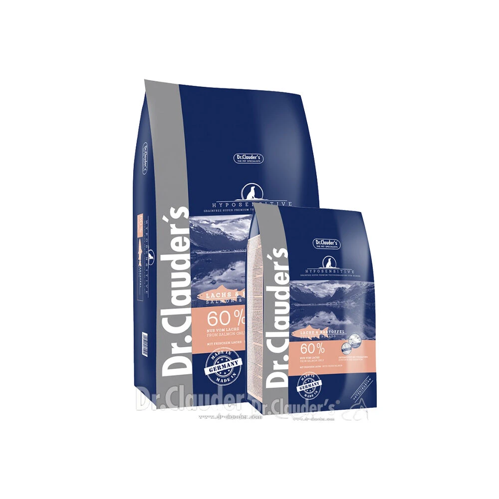 Dr. Clauder's Hyposensitive All Breed Zalm & Aardappel 3 Dr. Clauder's Hyposensitive All Breed Zalm & Aardappel - Afbeelding 3