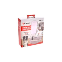 Flamingo Drinkfles Diza -Honden Benodigdheden Winkel flamingo drinkfles diza 222561 1500 none