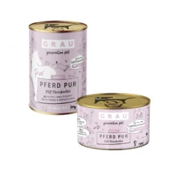 Grau Excellence Adult Puur Hondenvoer - Paard - Blik -Honden Benodigdheden Winkel grau excellence adult puur hondenvoer paard blik 202415 1500 none
