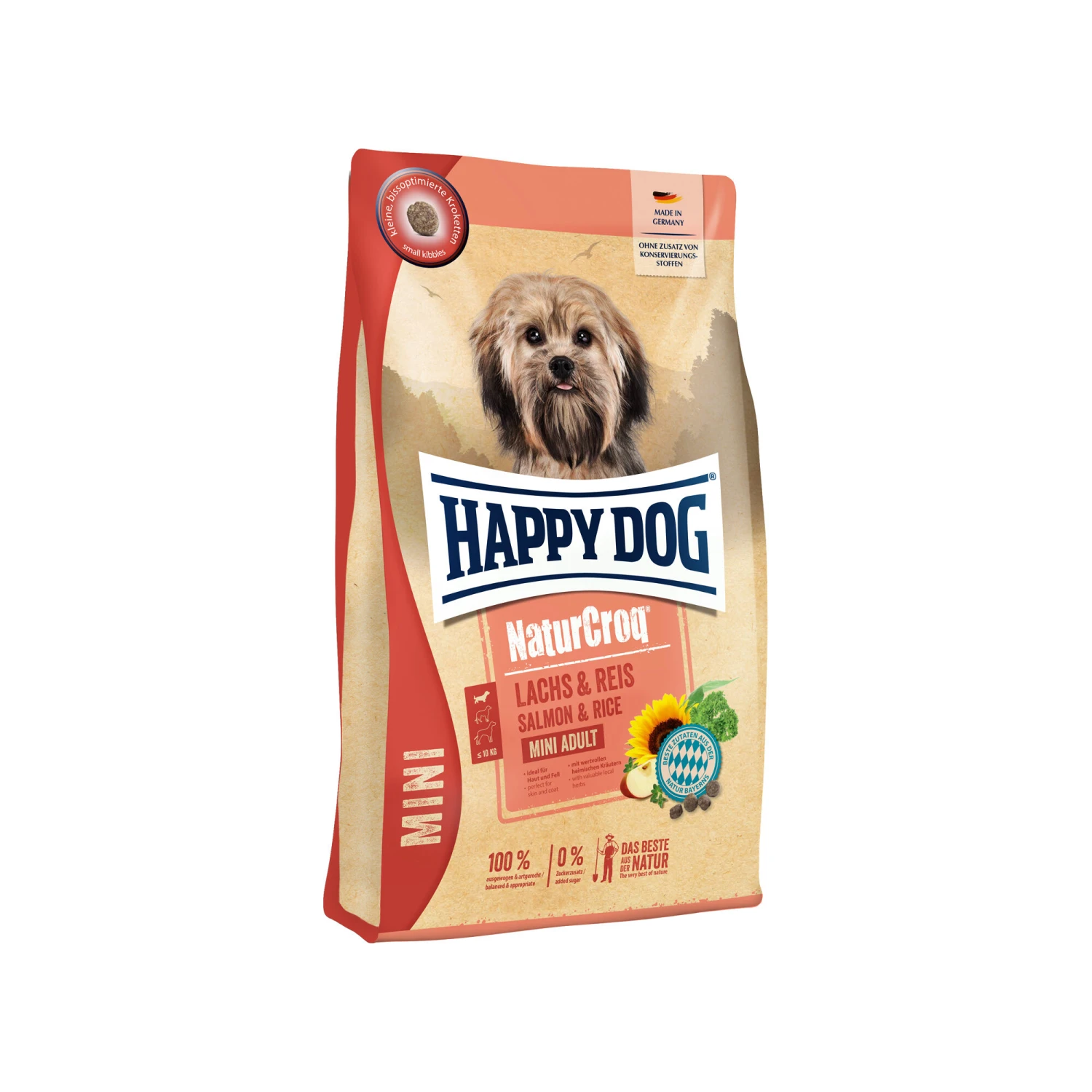 Happy Dog NaturCroq Mini Zalm & Rijst 2 Happy Dog NaturCroq Mini Zalm & Rijst - Afbeelding 2