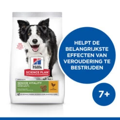 Hill's Science Plan - Canine Senior Vitality -Honden Benodigdheden Winkel hills science plan canine senior vitality 218503 0500 none