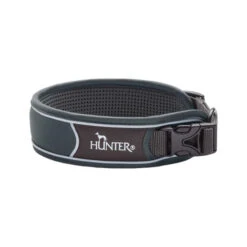 Hunter Halsband Divo -Honden Benodigdheden Winkel hunter halsband divo grijs 128617 0500 none