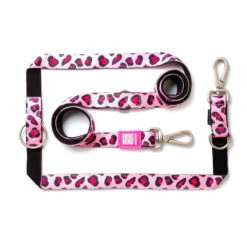 Max & Molly Multi-Function Hondenriem - Leopard Pink 10 Max & Molly Multi-Function Hondenriem - Leopard Pink -Honden Benodigdheden Winkel max molly multi function hondenriem leopard pink 141644 2000 none