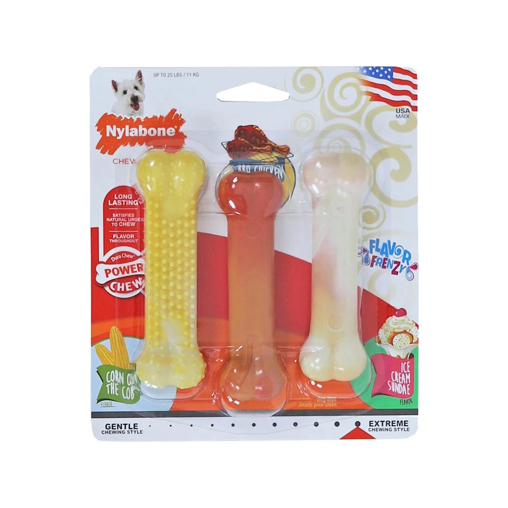 Nylabone - Frenzy Flavor Mix 2 Nylabone - Frenzy Flavor Mix - Afbeelding 2