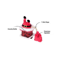 P.L.A.Y. Pet Merry Woofmas - Clumsy Claus 6 P.L.A.Y. Pet Merry Woofmas - Clumsy Claus -Honden Benodigdheden Winkel play pet merry woofmas clumsy claus 168009 0500 none