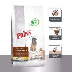 Prins ProCare Croque Lamb & Rice Hypoallergic -Honden Benodigdheden Winkel prins procare croque lamb rice hypoallergic 171322 1500 none