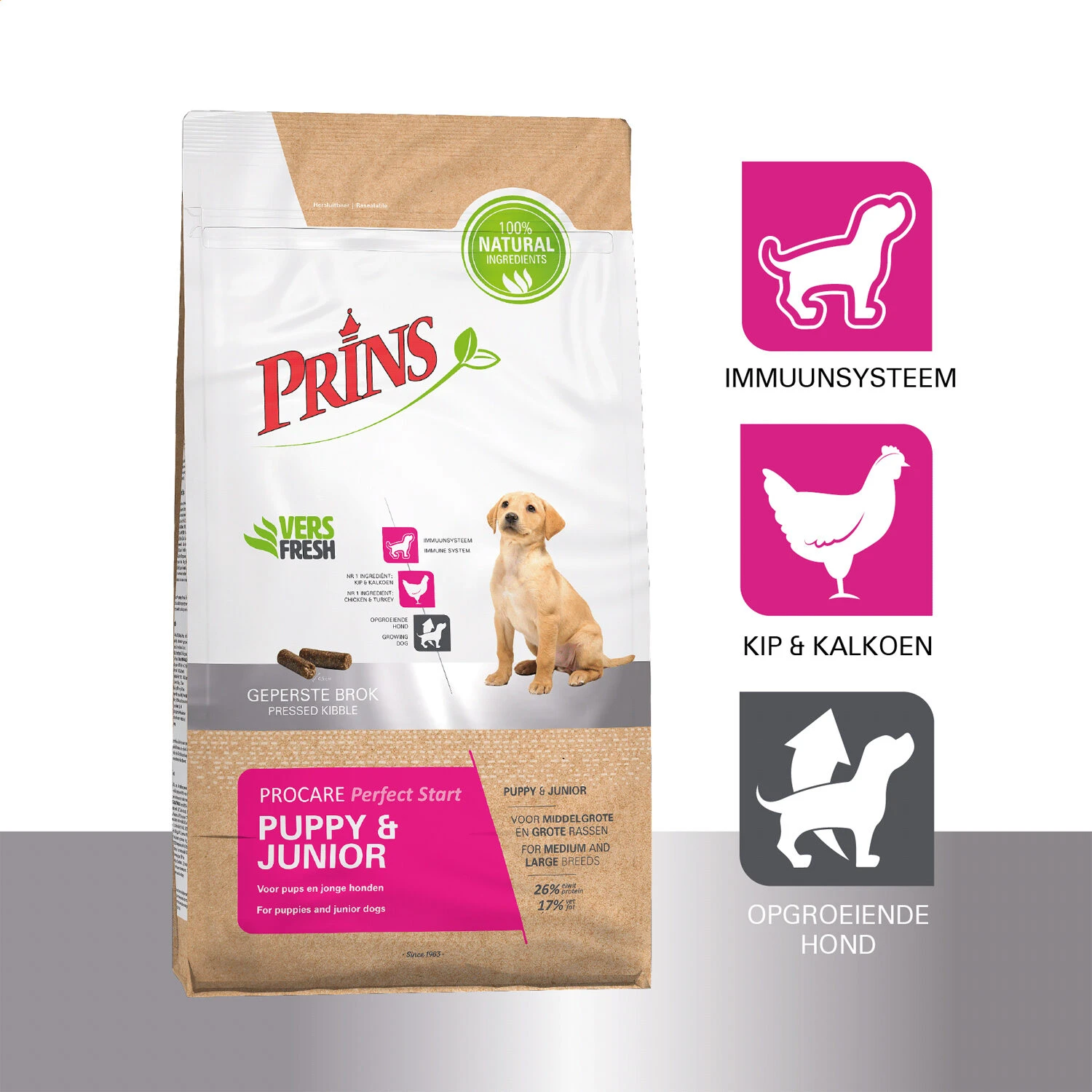 Prins ProCare Puppy & Junior Perfect Start 4 Prins ProCare Puppy & Junior Perfect Start - Afbeelding 4