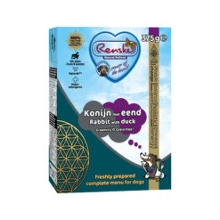 Renske Vers Bereid - Graanvrij 14 Renske Vers Bereid - Graanvrij -Honden Benodigdheden Winkel renske vers konijn met eend graanvrij 12x375 gram 137433 2000 none