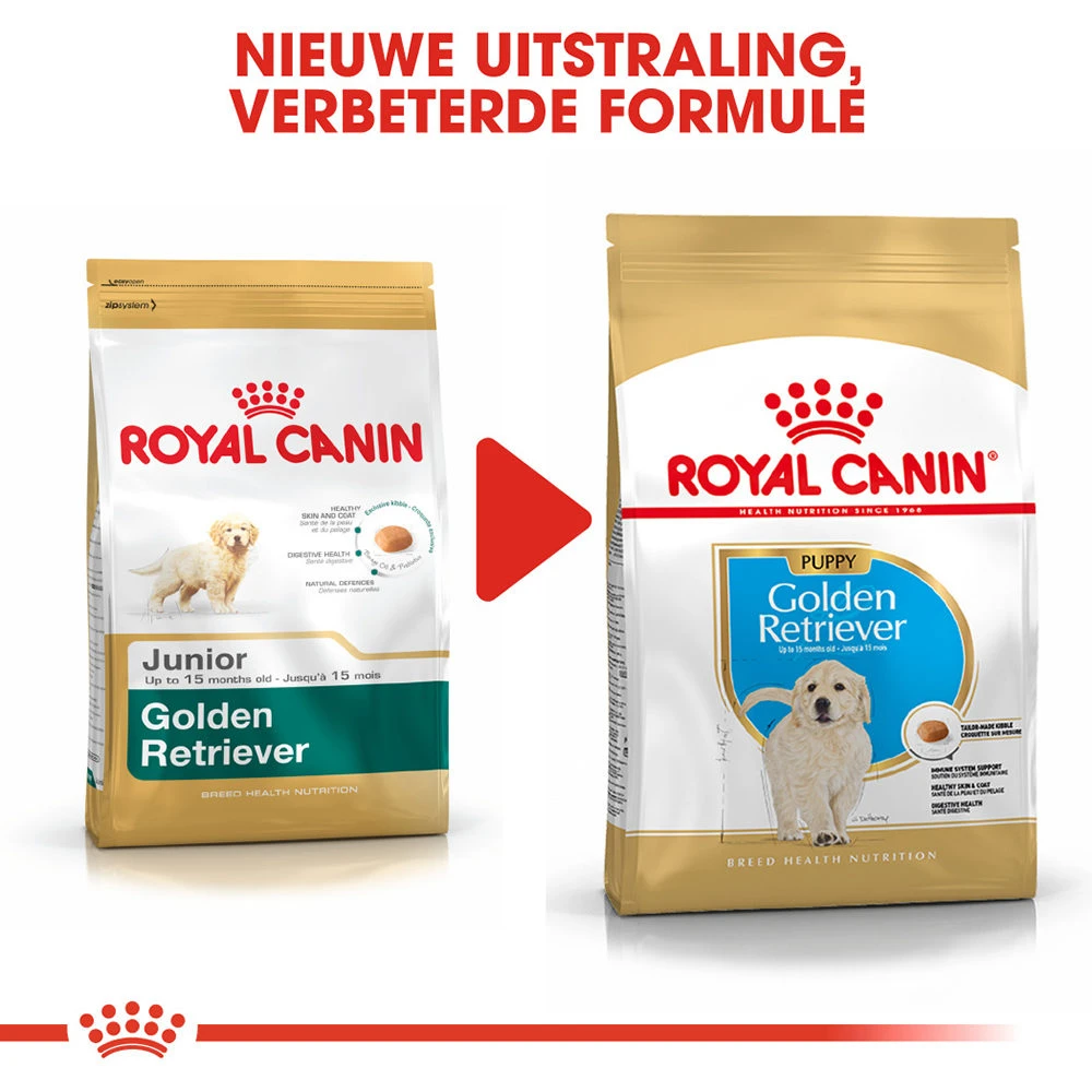 Royal Canin Golden Retriever Puppy - Hondenvoer 8 Royal Canin Golden Retriever Puppy - Hondenvoer - Afbeelding 8