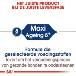 Royal Canin Maxi Ageing 8+ - Hondenvoer -Honden Benodigdheden Winkel royal canin maxi ageing 8 hondenvoer 144848 1000 none