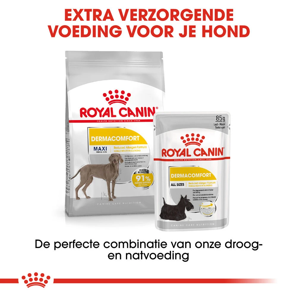 Royal Canin Maxi Dermacomfort - Hondenvoer 9 Royal Canin Maxi Dermacomfort - Hondenvoer - Afbeelding 9