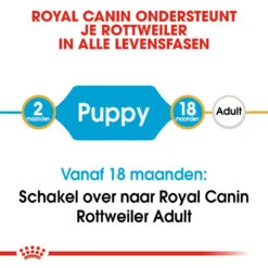 Royal Canin Rottweiler Puppy - Hondenvoer -Honden Benodigdheden Winkel royal canin rottweiler puppy hondenvoer 140008 1000 none