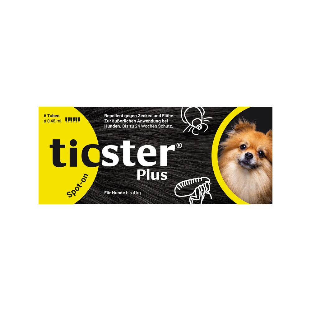 Ticster Plus Spot-on Hond <4 Kg 3 Ticster Plus Spot-on Hond <4 Kg - Afbeelding 3