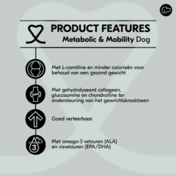 Vetality Metabolic & Mobility - Hondenvoer -Honden Benodigdheden Winkel vetality metabolic mobility hondenvoer 182005 2000 none