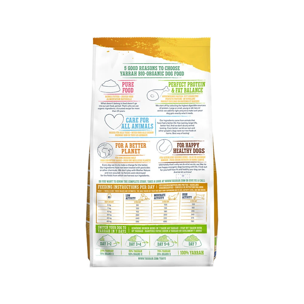 Yarrah - Droogvoer Hond Met Kip Bio 7 Yarrah - Droogvoer Hond Met Kip Bio - Afbeelding 7