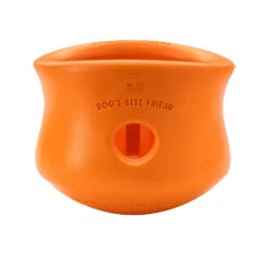 Zogoflex Toppl - Treat Toy -Honden Benodigdheden Winkel zogoflex toppl treat toy x large orange 133381 2000 none
